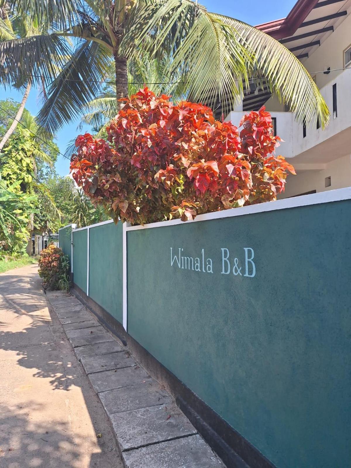 Wimala B&B Bentota Extérieur photo